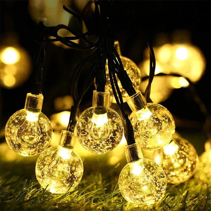 LED Solar Bubble Lights