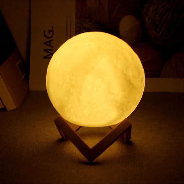 Galaxy Moon Lamp