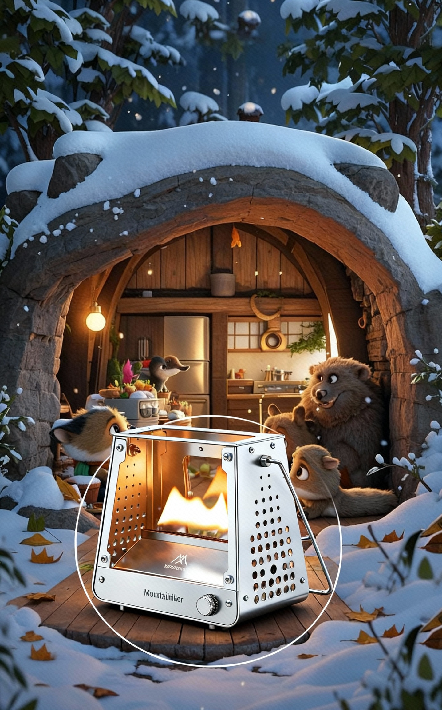 Stainless Steel Camp Stove