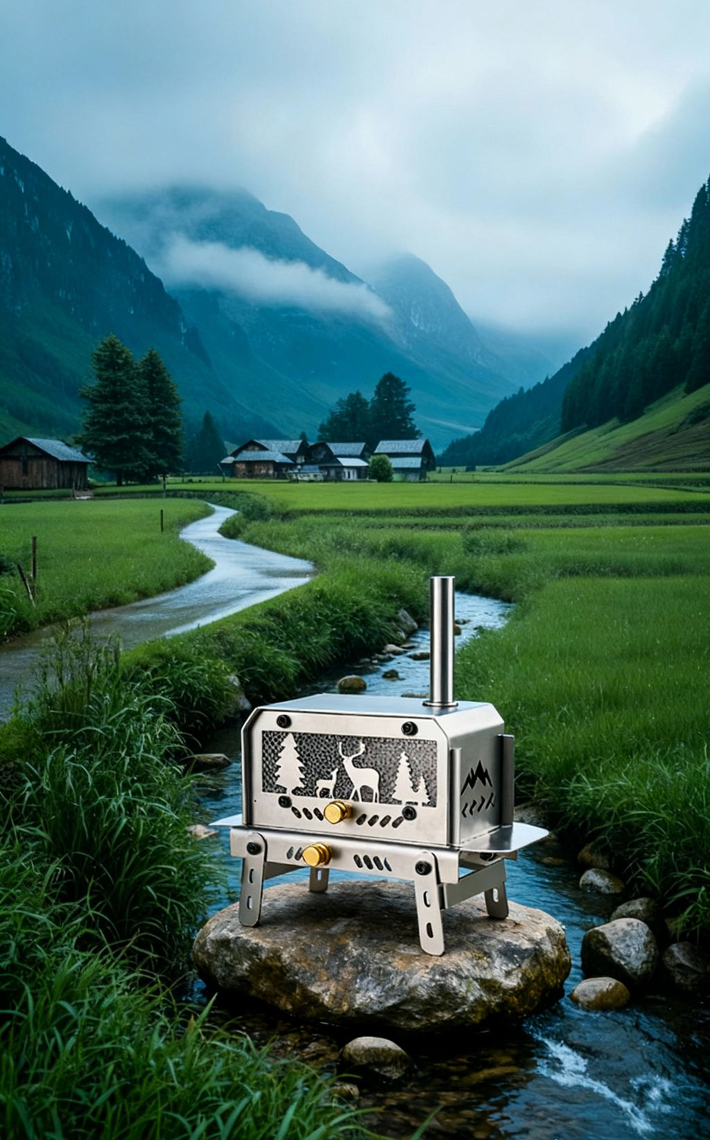 Portable Folding Fire Pit