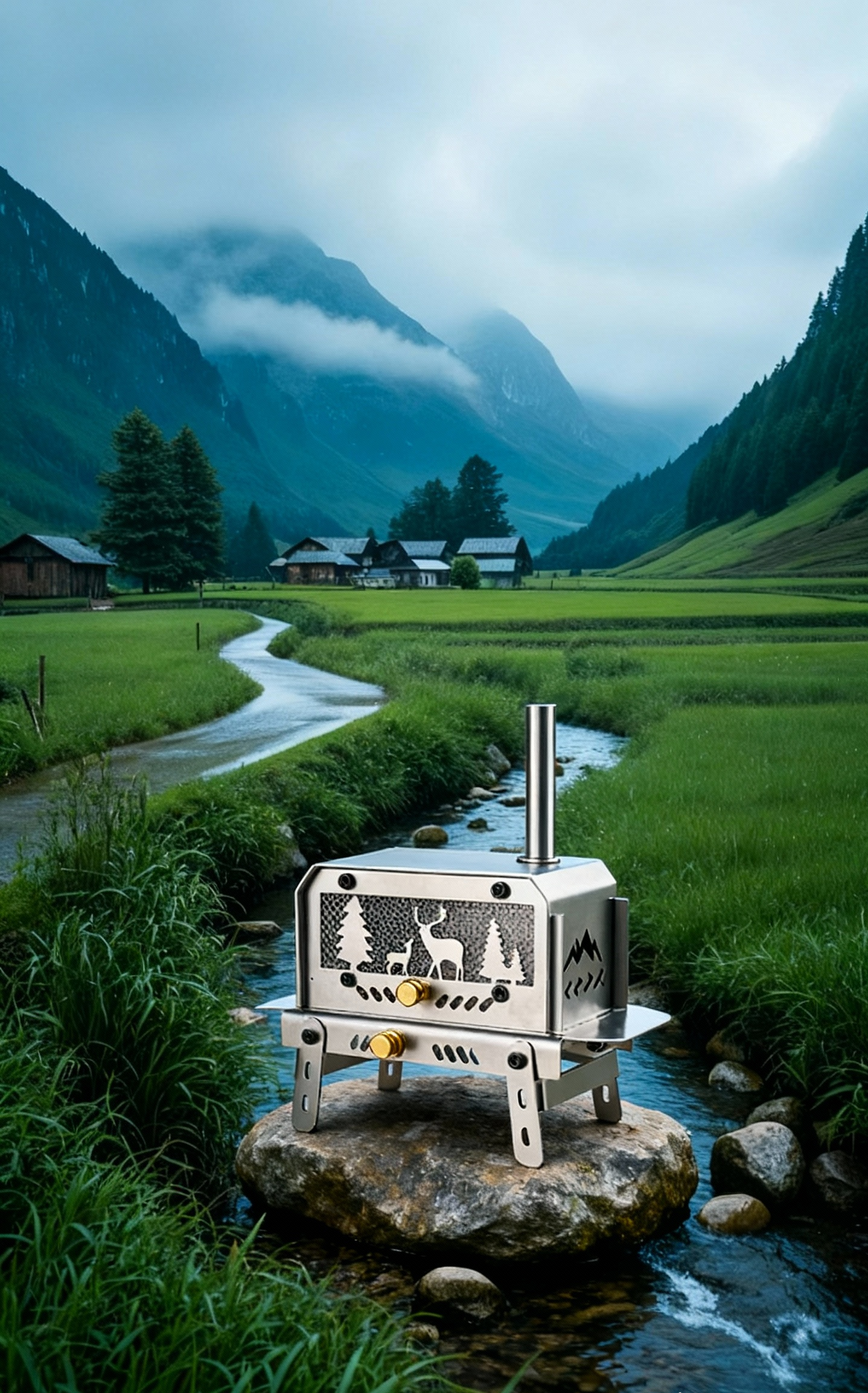 Portable Folding Fire Pit