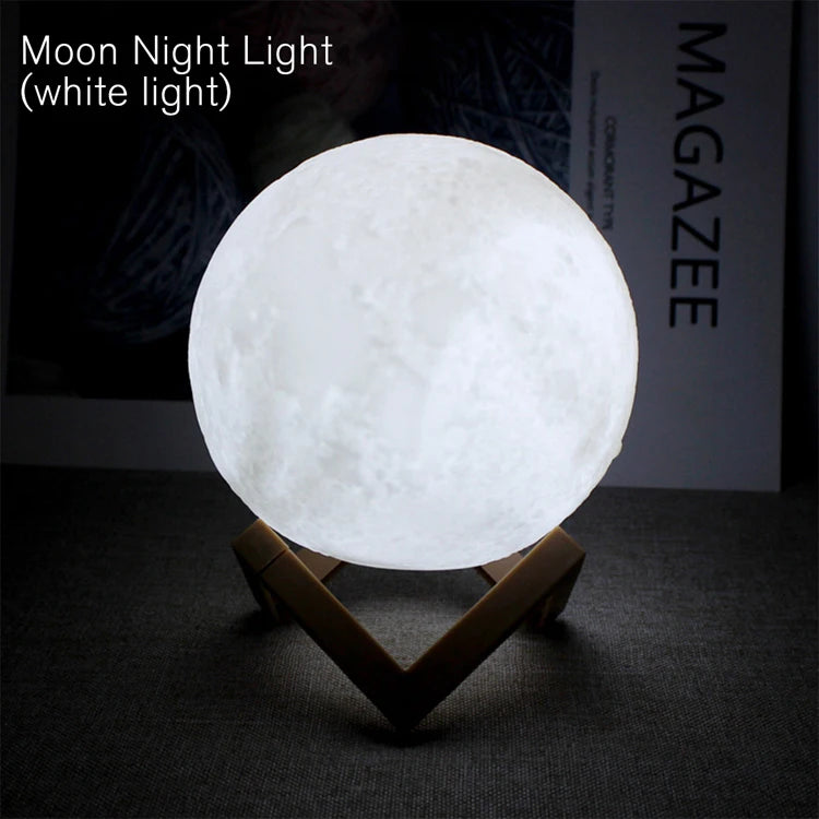 Galaxy Moon Lamp