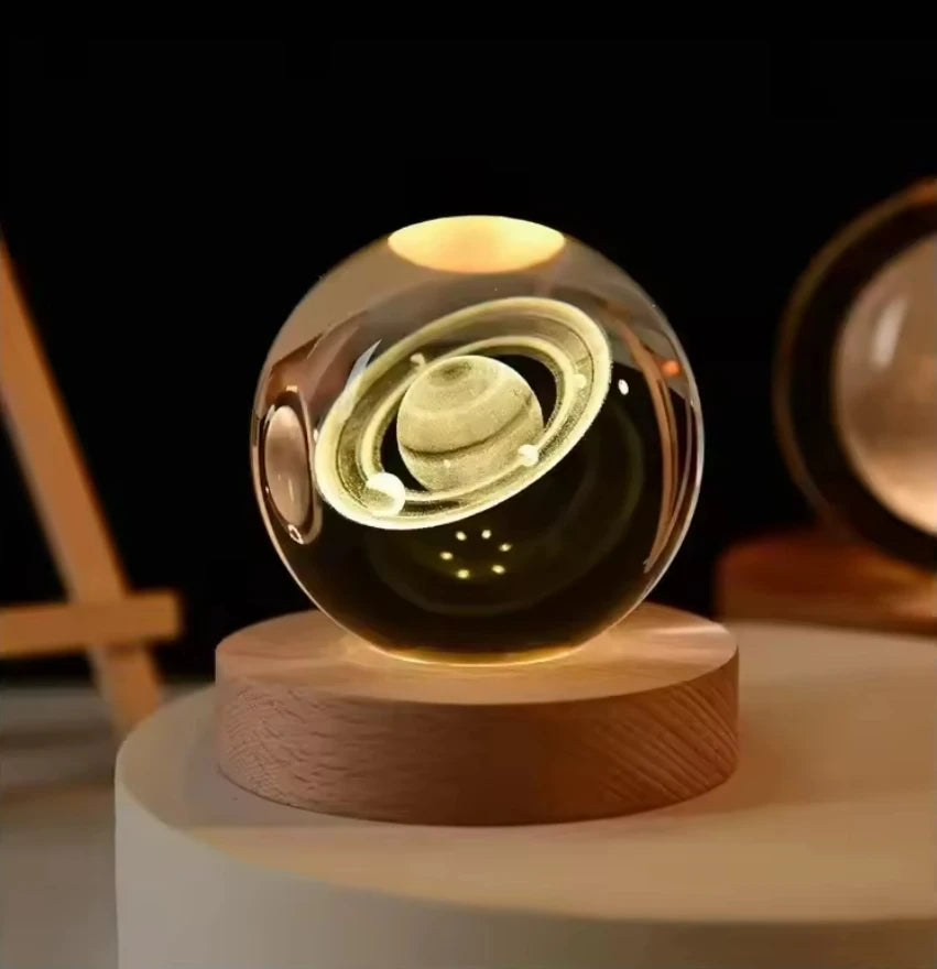 Galaxy Crystal Ball Lamp