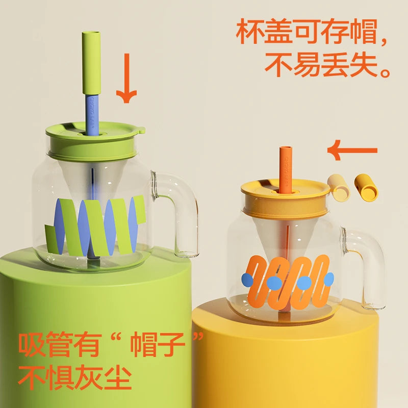 Chakolab Glass Straw Cup