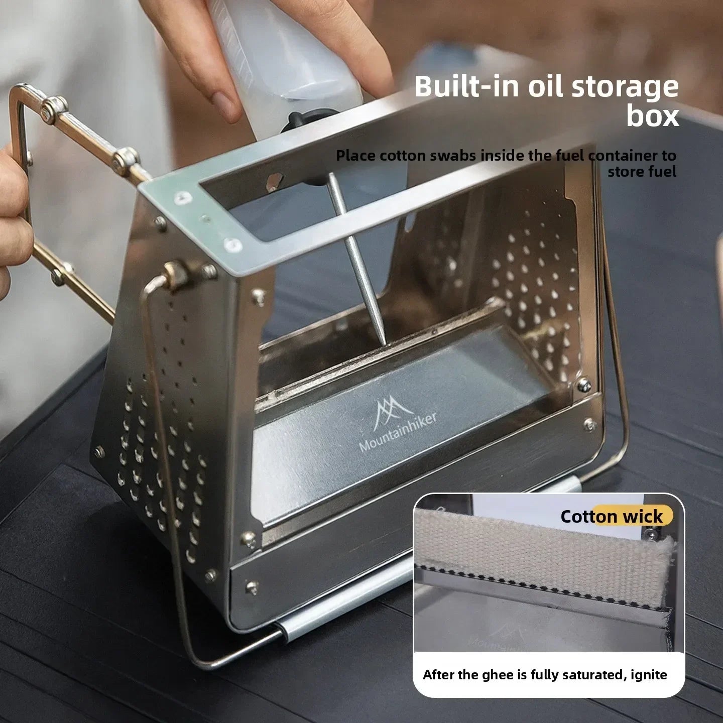 Stainless Steel Camp Stove