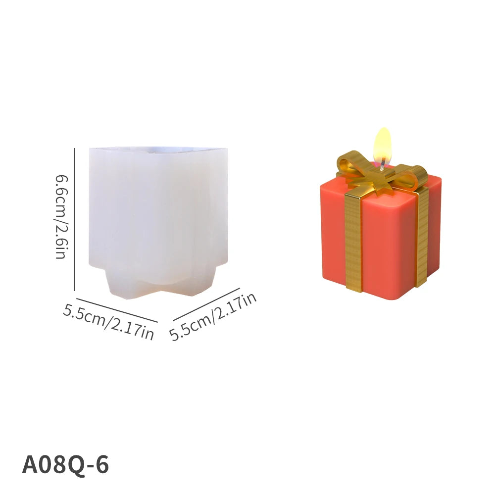 DIY 3D Santa Candle Mold