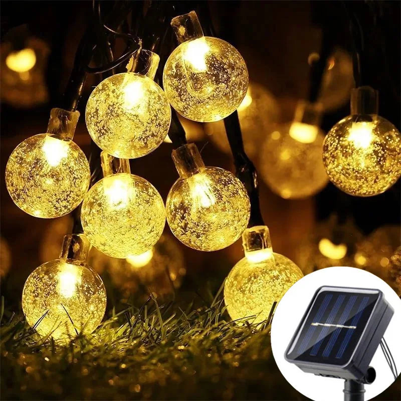 LED Solar Bubble Lights