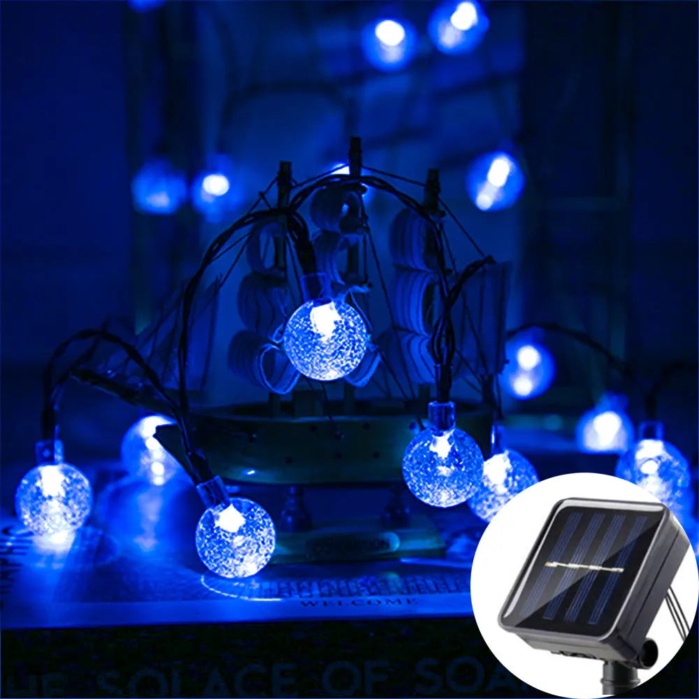 LED Solar Bubble Lights