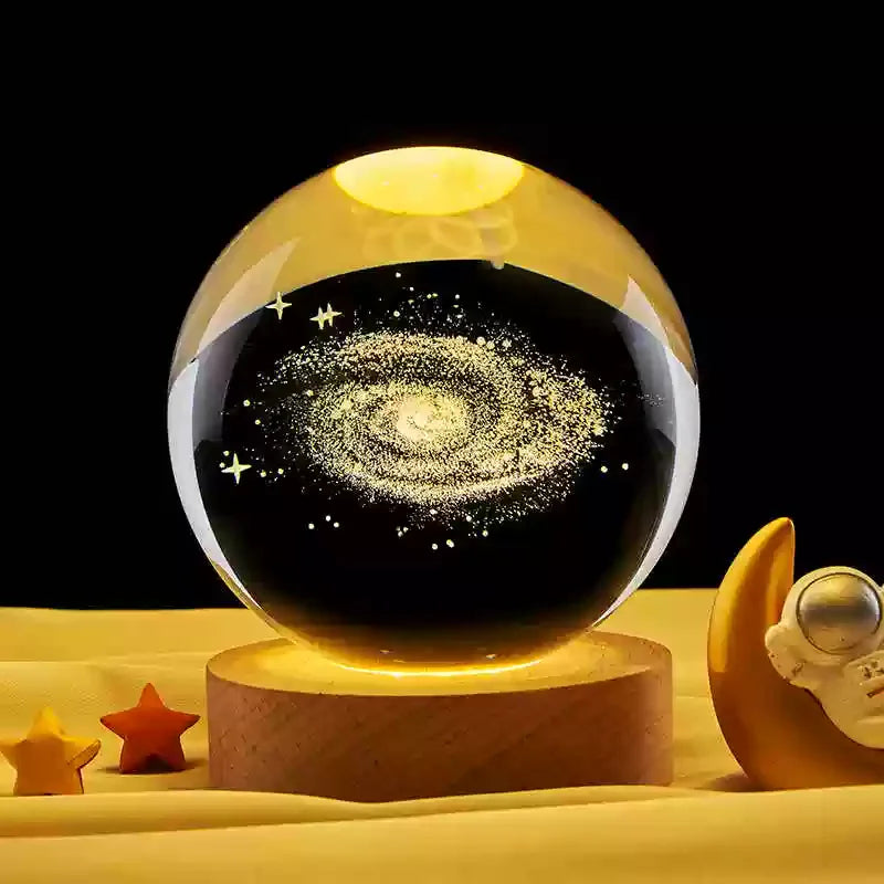 Galaxy Crystal Ball Lamp