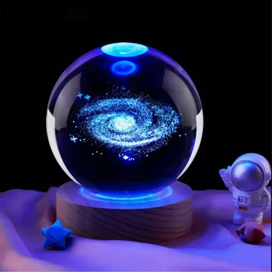 Galaxy Crystal Ball Lamp