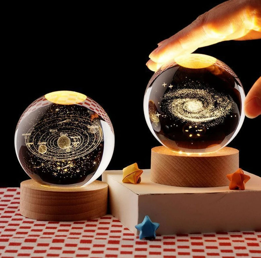 Galaxy Crystal Ball Lamp