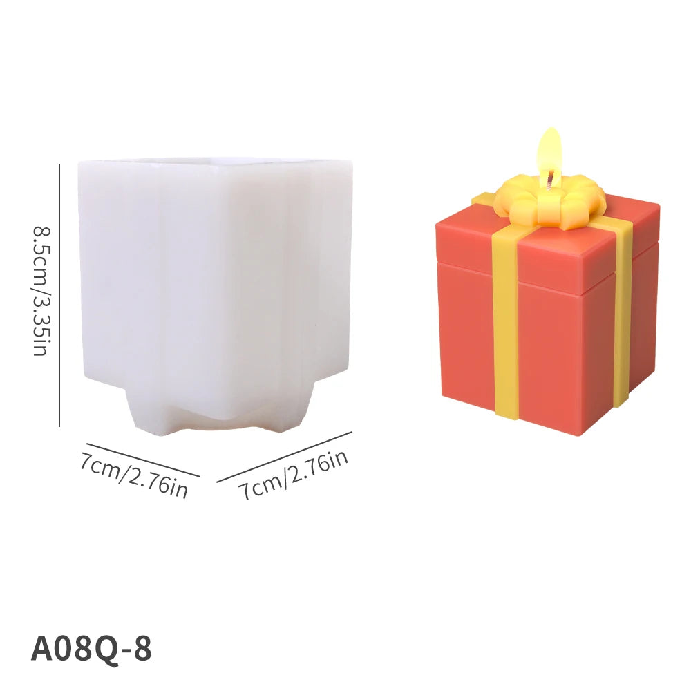 DIY 3D Santa Candle Mold