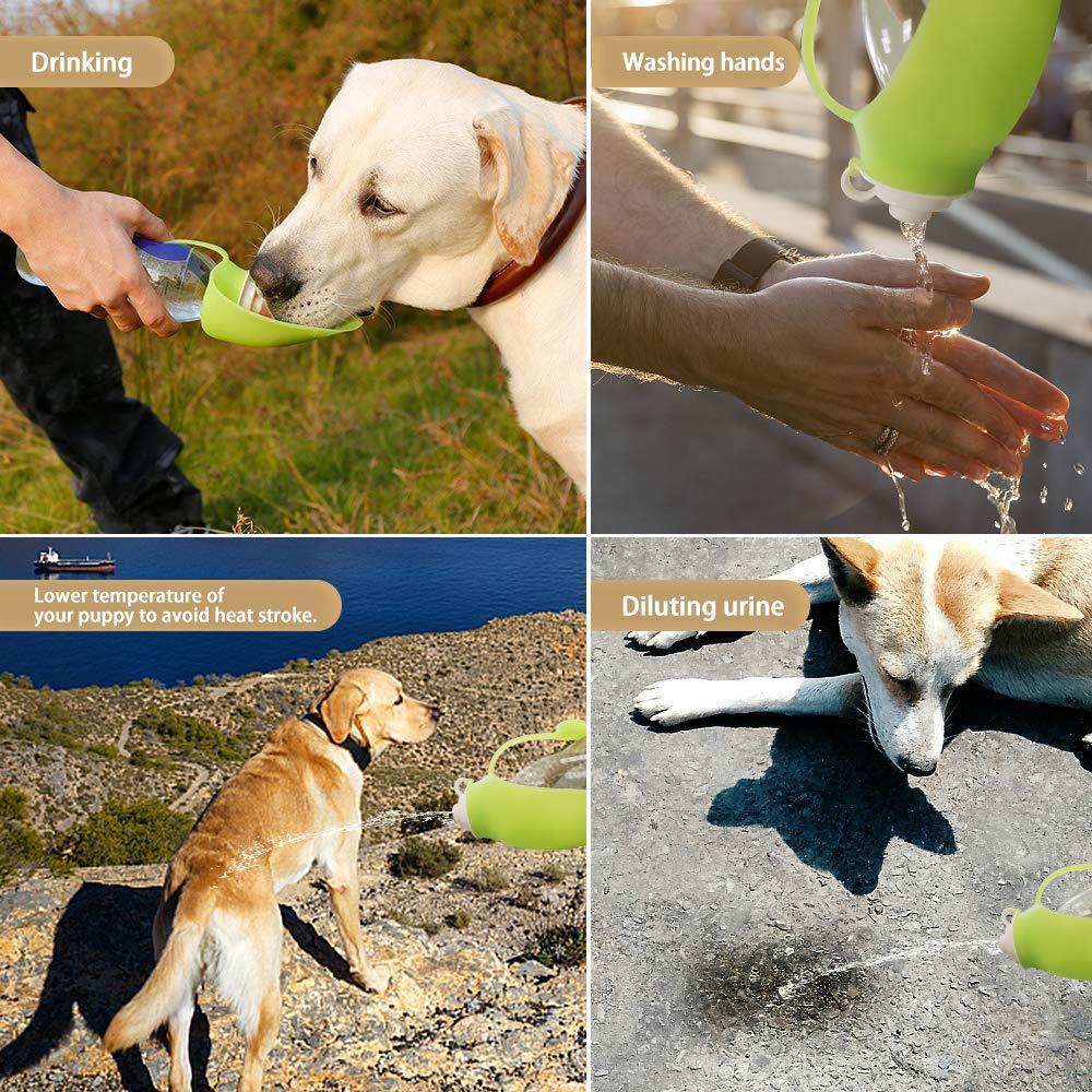 Portable Flip-Top Pet Water Bottle